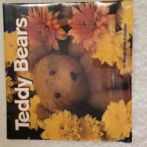 2006 Vintage calendar 16 month leap year publishing teddy bears original wrapper